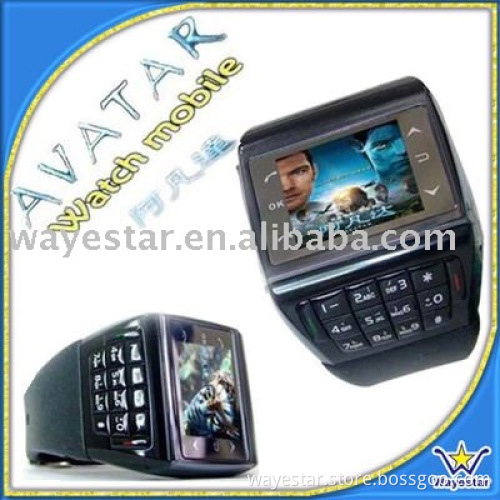 Quadband Low Price Watch Cellphone